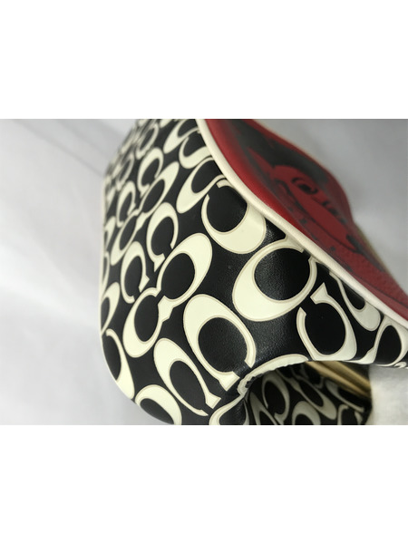 ショルダーバッグ ミッキー キースヘリング キスロック 赤