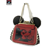 ショルダーバッグ ミッキー キースヘリング キスロック 赤