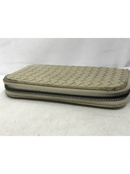 長財布 Bottega Veneta イントレチャート ラウンドファスナー 長財布[値下]