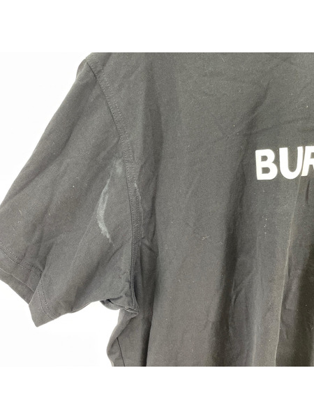 BURBERRY 半袖Tシャツ・カットソー ロゴプリント SSカットソー 黒 (S) 8055307