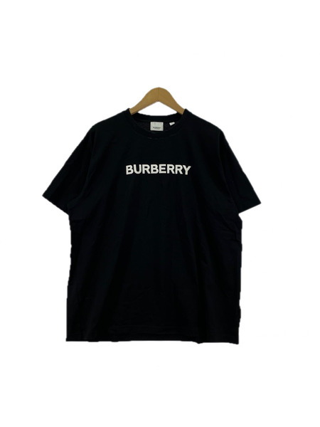 BURBERRY 半袖Tシャツ・カットソー ロゴプリント SSカットソー 黒 (S) 8055307