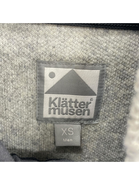 ジャケット Klattermusen ウールボアフリースジャケット (XS) グレー[値下]