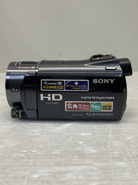 SONY handycam デジタルビデオカメラ HDR-CX550｜商品番号
