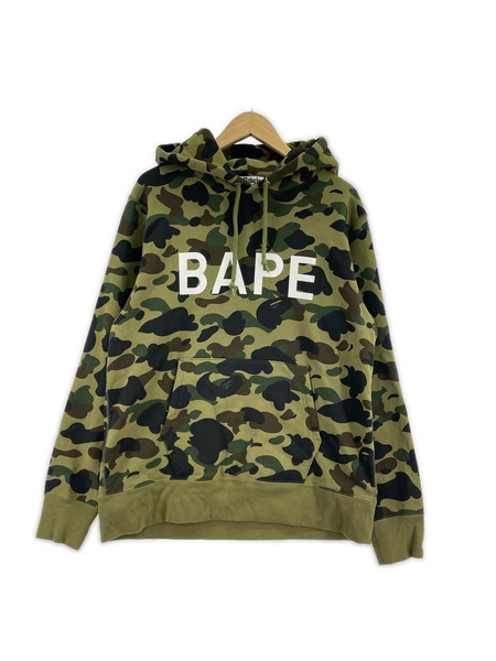 A BATHING APE パーカー 1st CAMO/M
