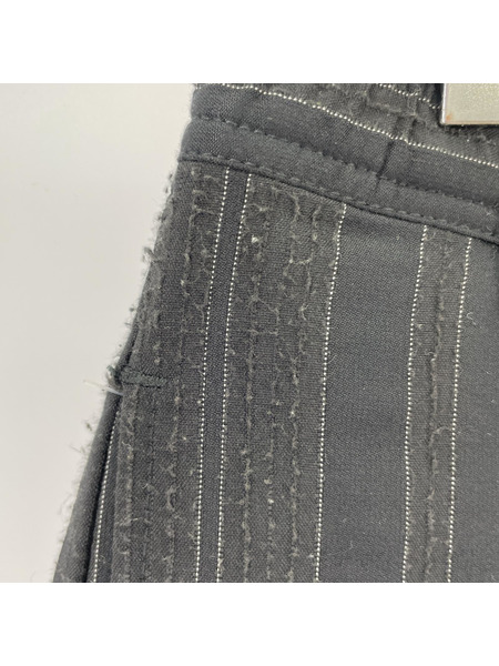 ISAMUKATAYAMA BACKLASH ショートパンツ ストライプサルエルショーツ BLK M