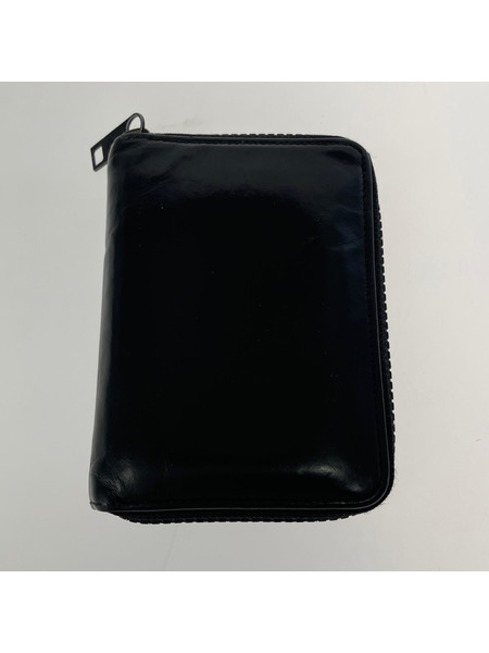 MAISON MARGIELA コンパクトウォレット 18AW ラウンドジップウォレット ブラック