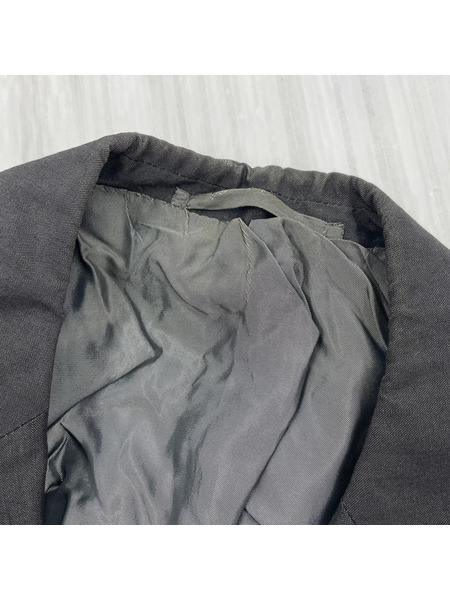 JIL SANDER ピークドラペル1Bジャケット 44 グレー