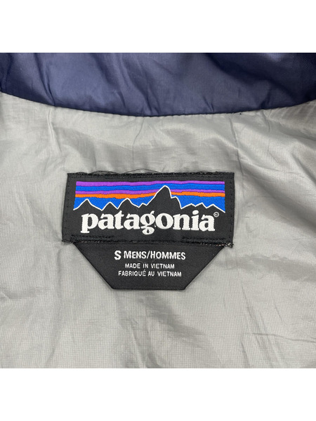 patagonia ダウンベスト 紺（S）