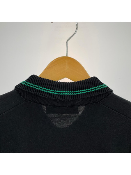 CABaN ポロシャツ コットン ポロカラープルオーバー  L ブラック