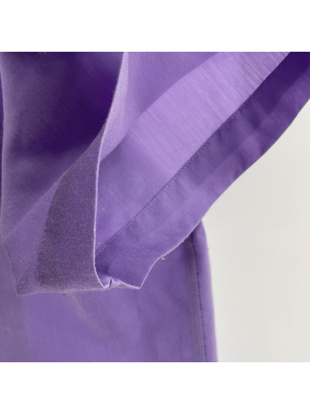 半袖シャツ GUAYABERA キューバシャツ 紫