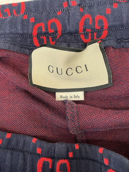 GUCCI 18ss GGジャガード ジョギングパンツ L