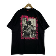 STUSSY NEWYORK CITY CREW　Tシャツ　ブラック　XL