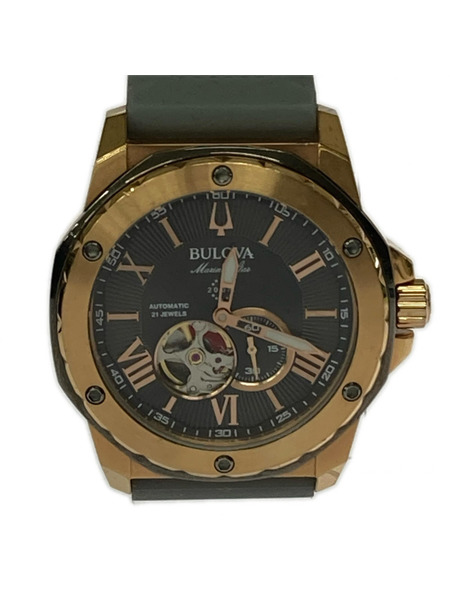 メンズ時計 BULOVA 自動巻キ マリンスター