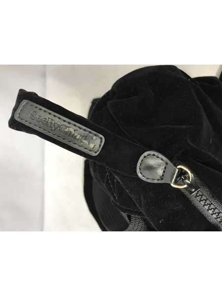 リュックサック・バックパック See By Chloe バックパック ジョイライダー ベロア