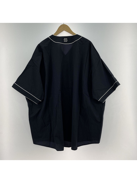 SEE SEE ベースボールシャツ XXXXL SEESEE NYLON BASEBALL SHIRTS ナイロンベースボールシャツ