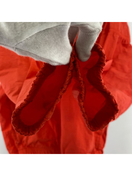 STUSSY ジャケット ×NIKE garment dyed windrunner 赤 (XL)[値下]