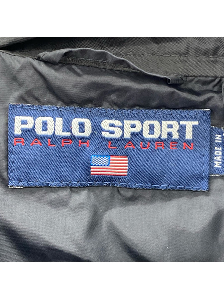 POLO RALPH LAUREN POLO SPORT ナイロンマウンテンパーカー L 黒