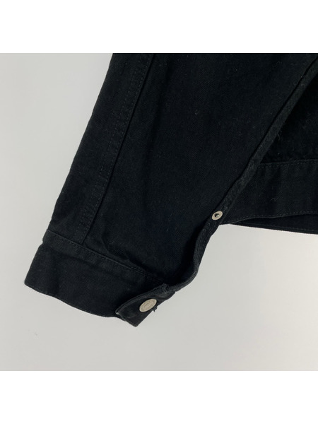 seven by seven PAINT DENIM JACKET (M) 800-3125301 ブラック