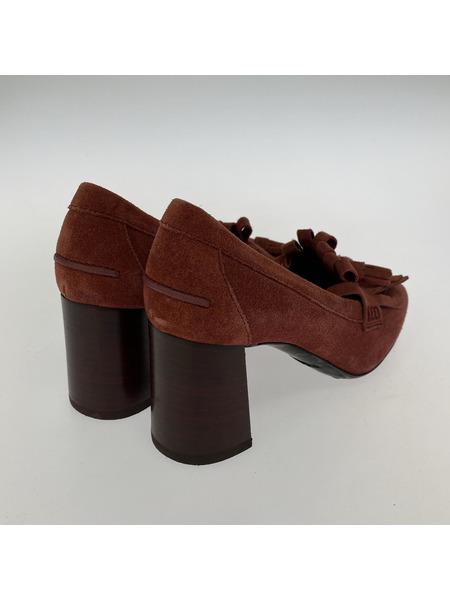 TOD’S パンプス・ヒール フリンジ/スウェードヒール/36[値下]