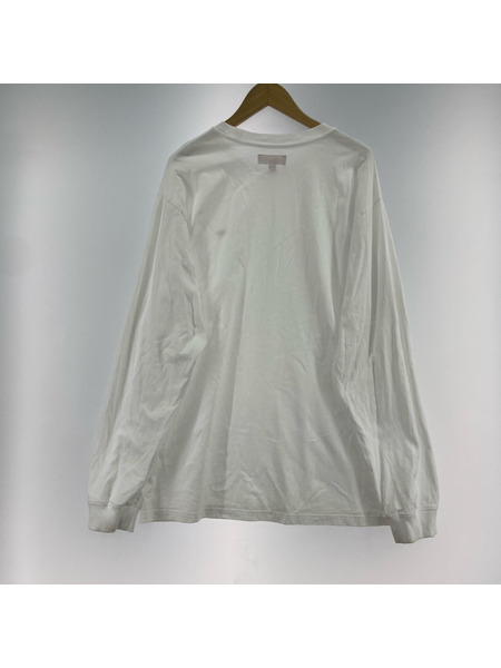 Supreme 長袖Tシャツ・カットソー 24SS スモールロゴ ロンT sizeL ホワイト