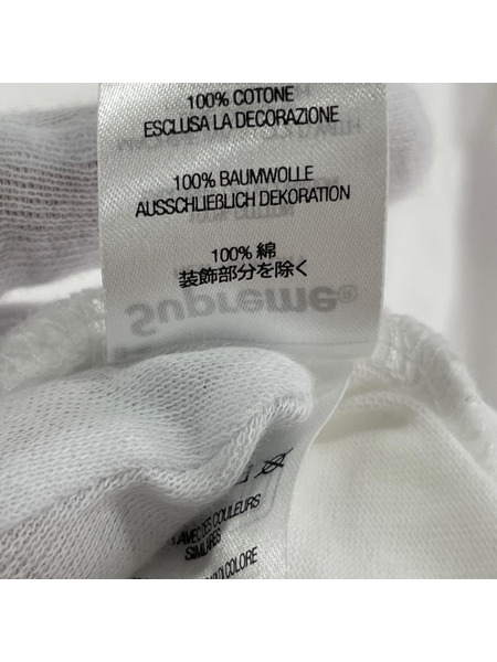 Supreme 長袖Tシャツ・カットソー 24SS スモールロゴ ロンT sizeL ホワイト