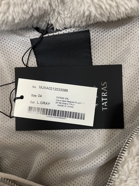 TATRAS MENFI L.GRAY フリースパーカー 04  Lグレー