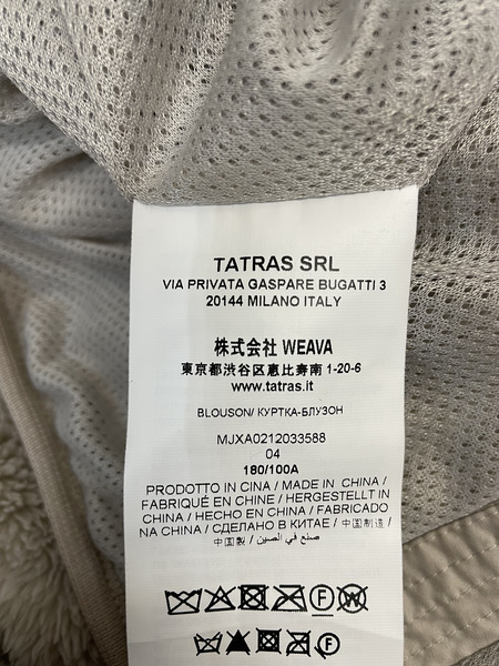 TATRAS MENFI L.GRAY フリースパーカー 04  Lグレー