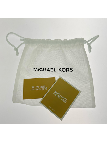 MICHAEL KORS コンパクトウォレット 総柄 オレンジ