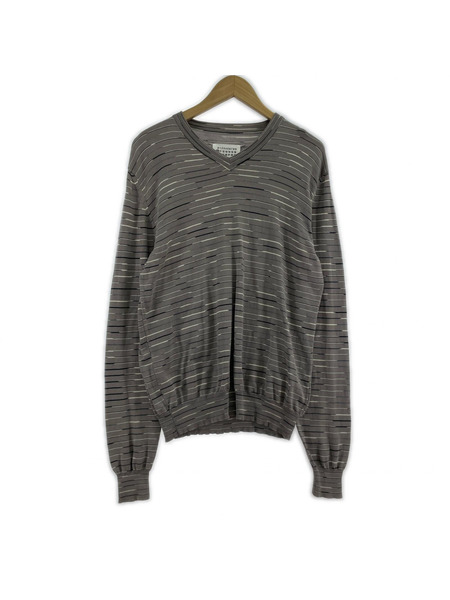 MAISON MARGIELA ニット・セーター 30 HA113 ココノエ期 ボーダー (M)