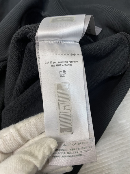 MM6 25AW REFLECTOR HOODIE　L　ブラック