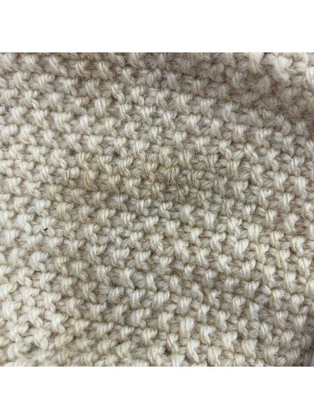 INVERALLAN カーディガン 襟付キフィッシャーマンニット IVO (-)