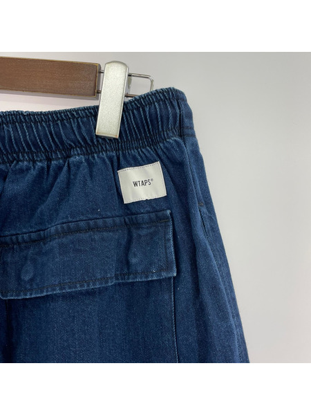 WTAPS パンツ デニム 青 231WVDT-PTM02