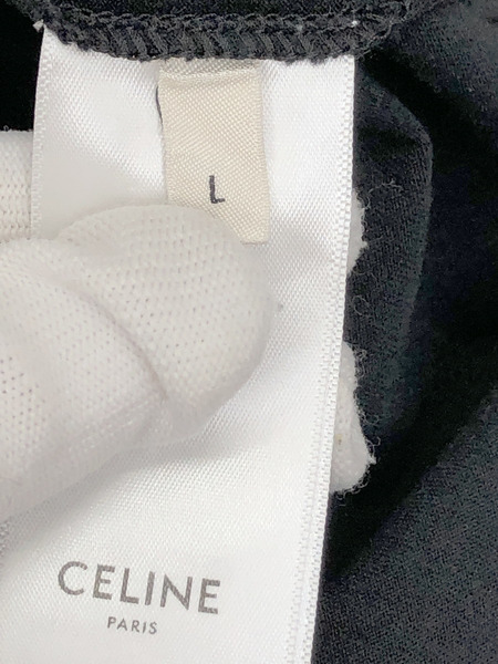 CELINE/ロゴプリントルーズTシャツ