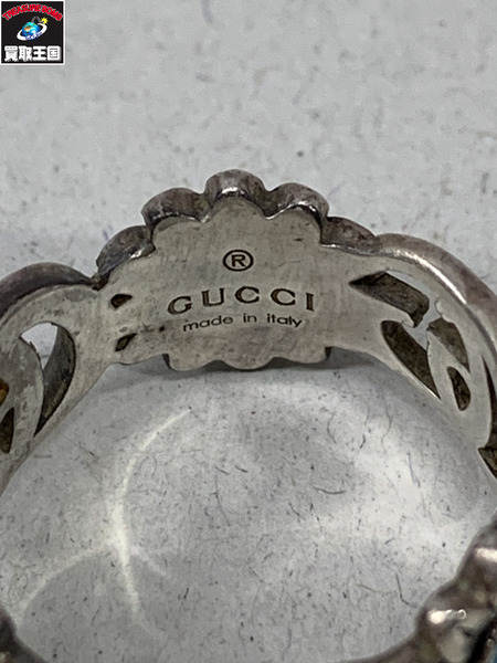 ジュエリー GUCCI ダブルG フラワー リング