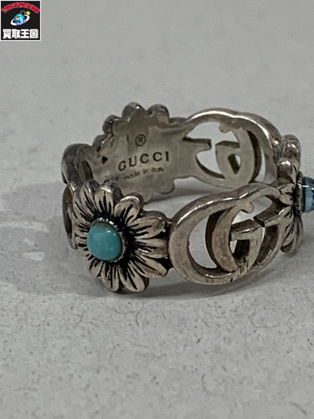 ジュエリー GUCCI ダブルG フラワー リング