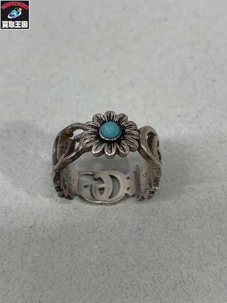 ジュエリー GUCCI ダブルG フラワー リング