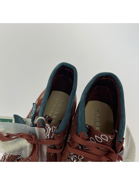 Clarks ブーツ Wallabee Boot Brick Paisley 7 1/2