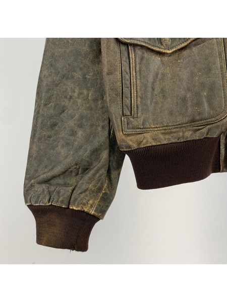 Banana Republic レザージャケット 80s A-2 レザージャケット 44
