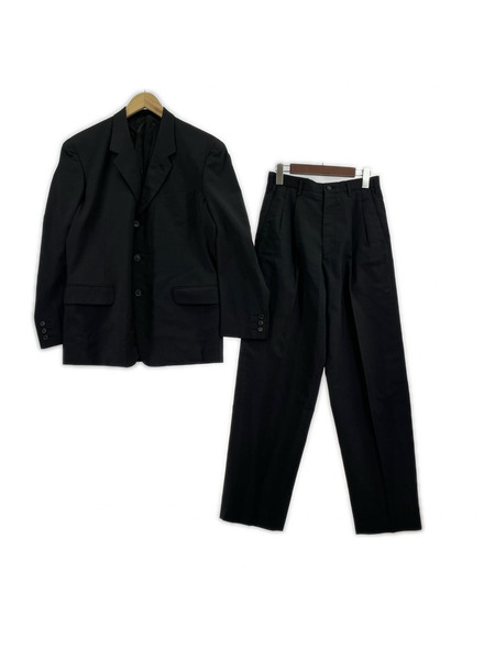 Y's テーラードジャケット・ブレザー FOR MEN/90s/セットアップ/黒