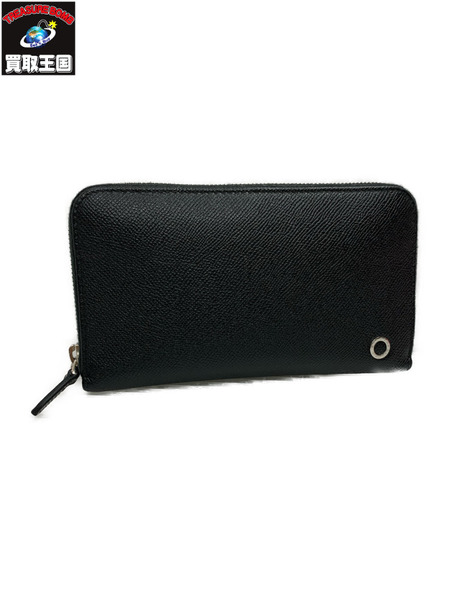 BVLGARI ブルガリ ラウンド長財布黒