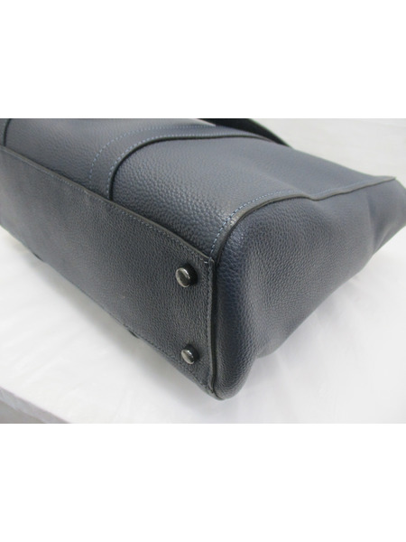 トートバッグ COACH ハドソン ダブルハンドルトートバッグ ネイビー　C8157