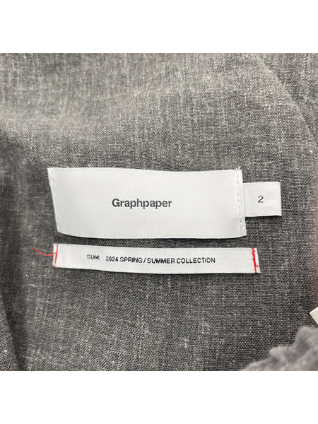 graphpaper リネントラックパンツ GM241-40237[値下]