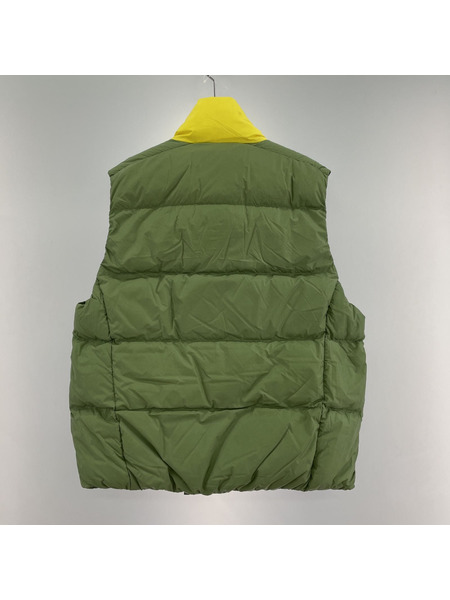 NANGA ダウンベスト 緑 s[値下]