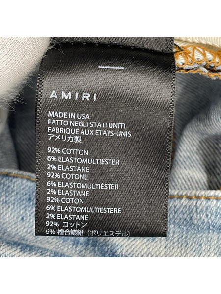 AMIRI デニム・ジーンズ スキニーデニム/チェック/加工