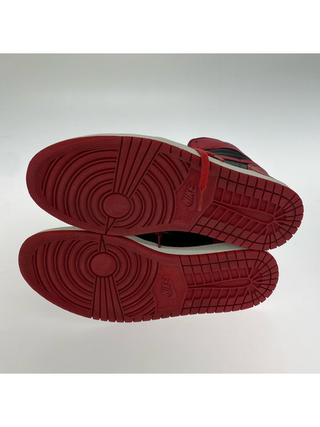 NIKE Air Jordan 1 Retro High Strap Bred 29.0cm