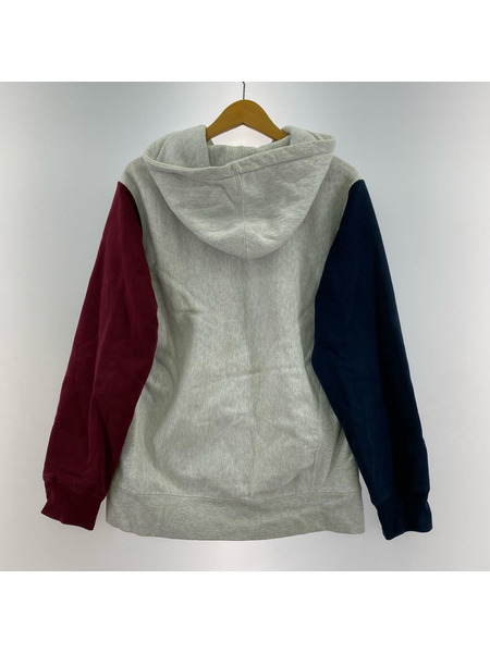 Supreme パーカー 16AW color blocked arc logo sweatshirt M