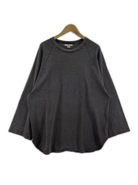 blurhms ラグランTEE 3 グレー