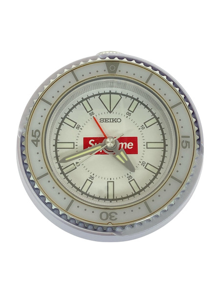 Supreme ソノ他 25SS SEIKO  Mai Alarm Clock 白