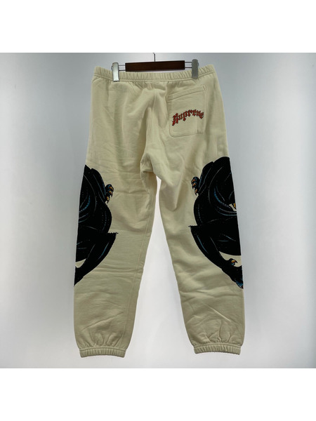 Supreme パンツ 21ss Panther Sweatpant (S) アイボリー