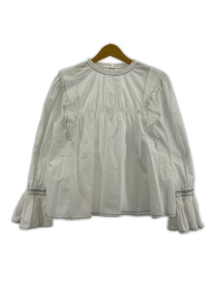 Ron Herman 長袖シャツ フリルブラウス